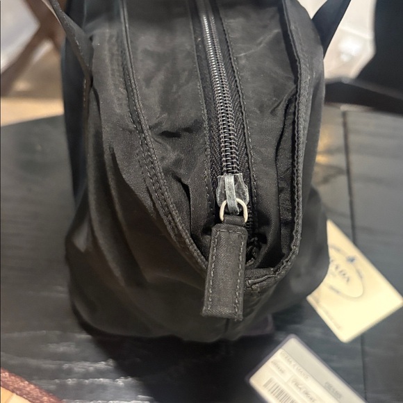 Authentic PRADA VELA SPORT Nylon Leather Shoulder Hand Bag Black - Picture 16 of 16